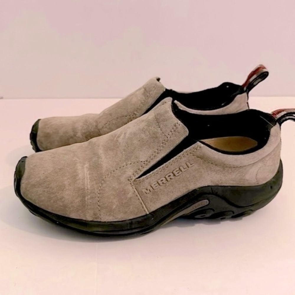 Merrell Jungle Moc, Suede, Grip and Shock Absorbing, EUC, sz 6.5